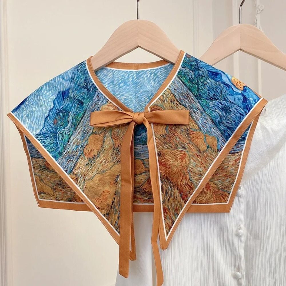 Vintage Fashion Patterns - Camicia con motivo floreale colletto finto