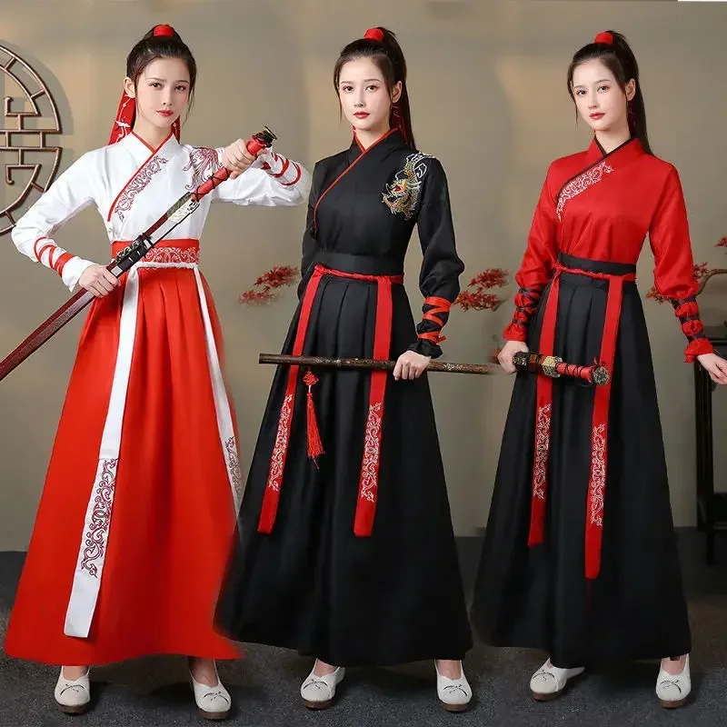 Vintage Fashion In Chinese - Set Moderno Hanfu per Donna, Top