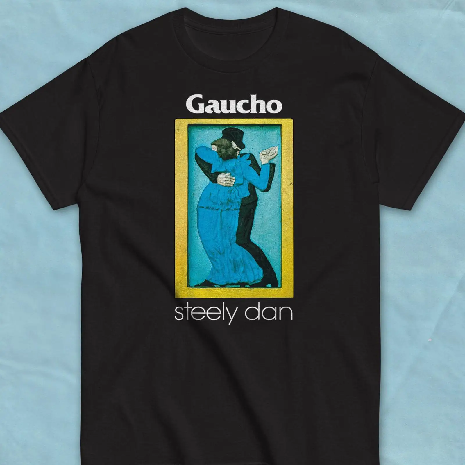 Vintage Fashion Quotes Short - Maglietta Steely Dan amp quot Gaucho