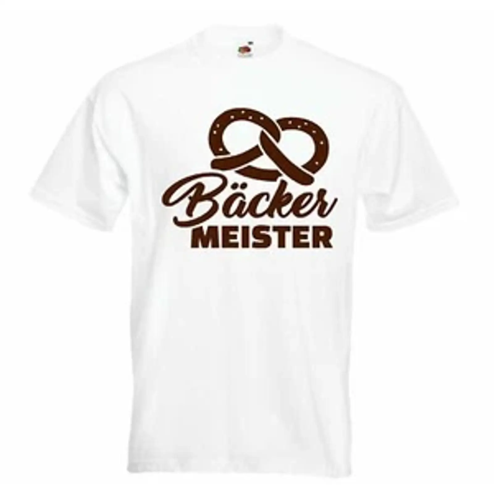 Vintage Fashion Quotes Short - T-shirt con scritta MASTER BAKER CONFECTIONER