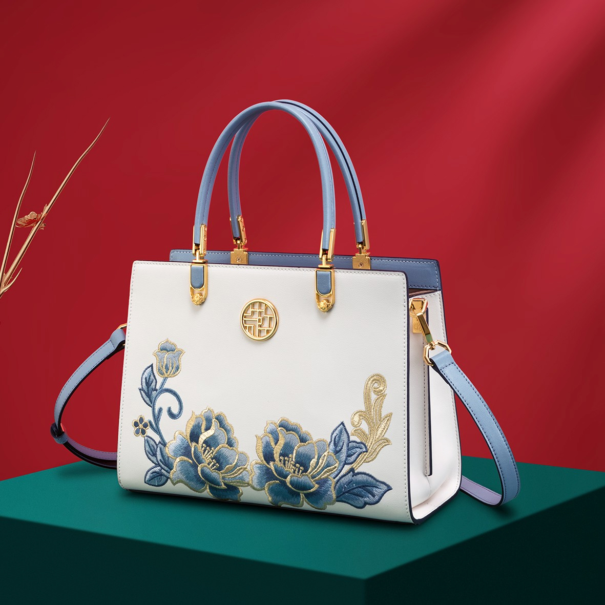 Vintage Fashion In Chinese - Borse Rowone, Borsa con Ricamo Cinese,