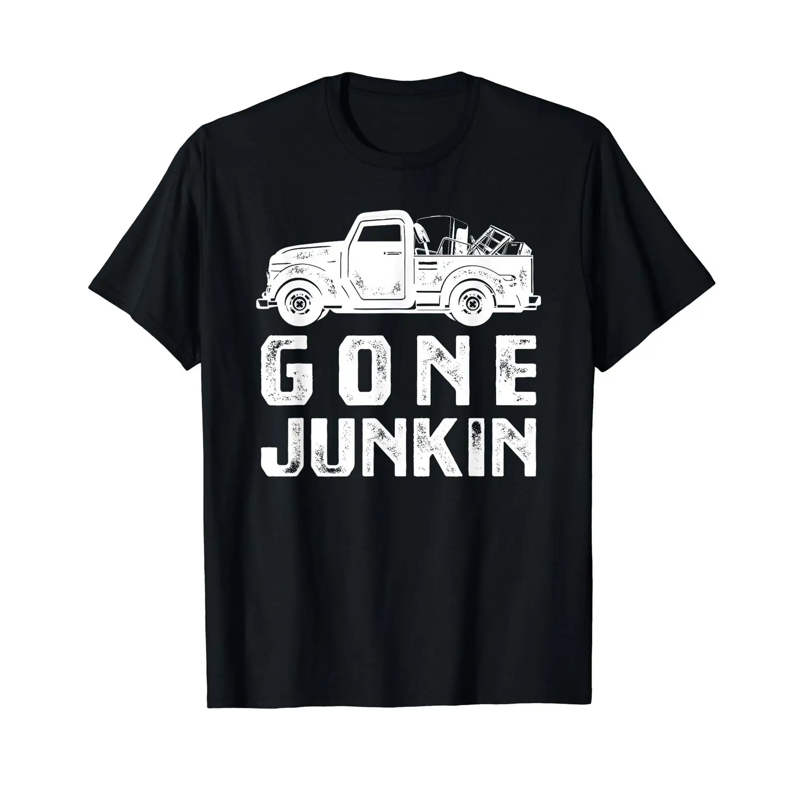 Thrift Vintage Fashion Usa - Divertente maglietta vintage Junker Gone Junkin