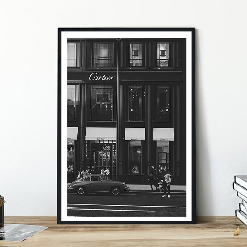Vintage Fashion Photos - Quadri su Tela Stile Europeo, Poster