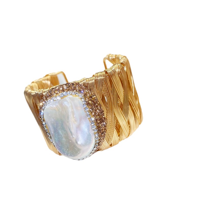 Bracciale rigido barocco con p - Vintage Fashion Photos recensione e prezzo