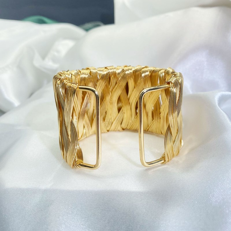 Bracciale rigido barocco con p - Vintage Fashion Photos recensione e prezzo
