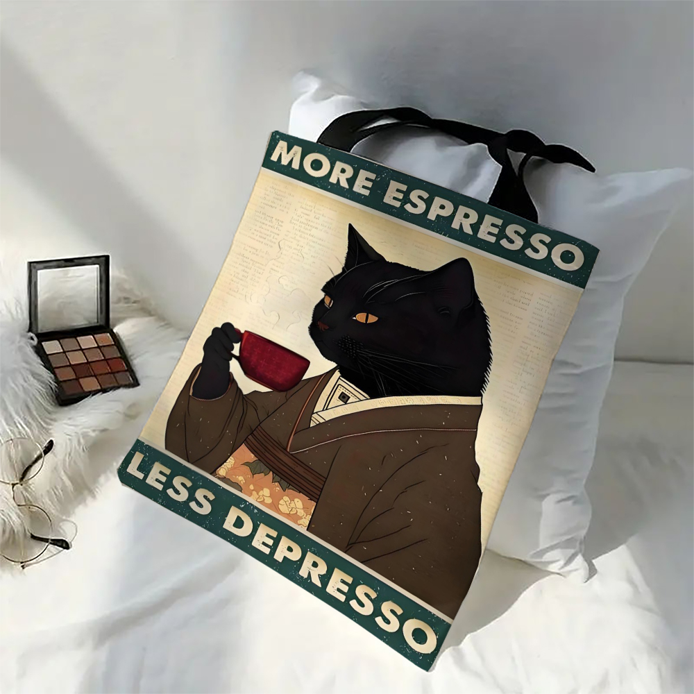 1pc borse a tracolla gatto ner - Vintage Fashion Newspaper recensione e prezzo