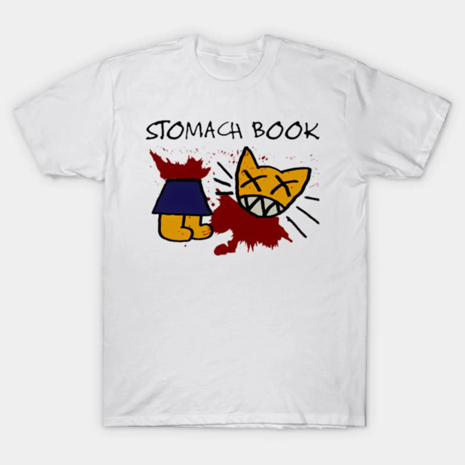 T-shirt STOMACH BOOK Cats Albu - Vintage Fashion Books recensione e prezzo