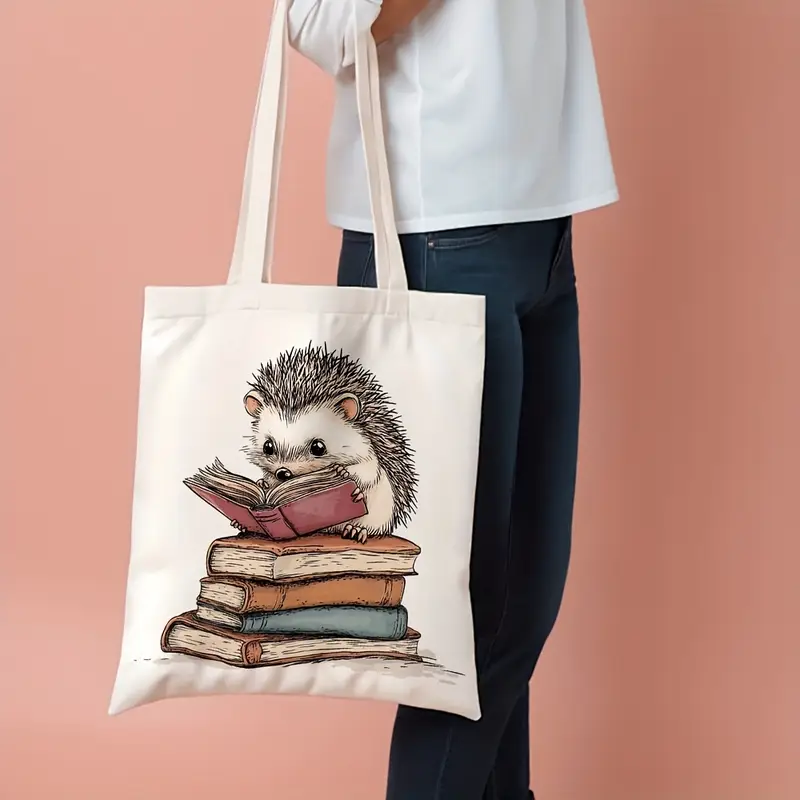 Borsa tote in tela con grafica - Vintage Fashion Library recensione e prezzo