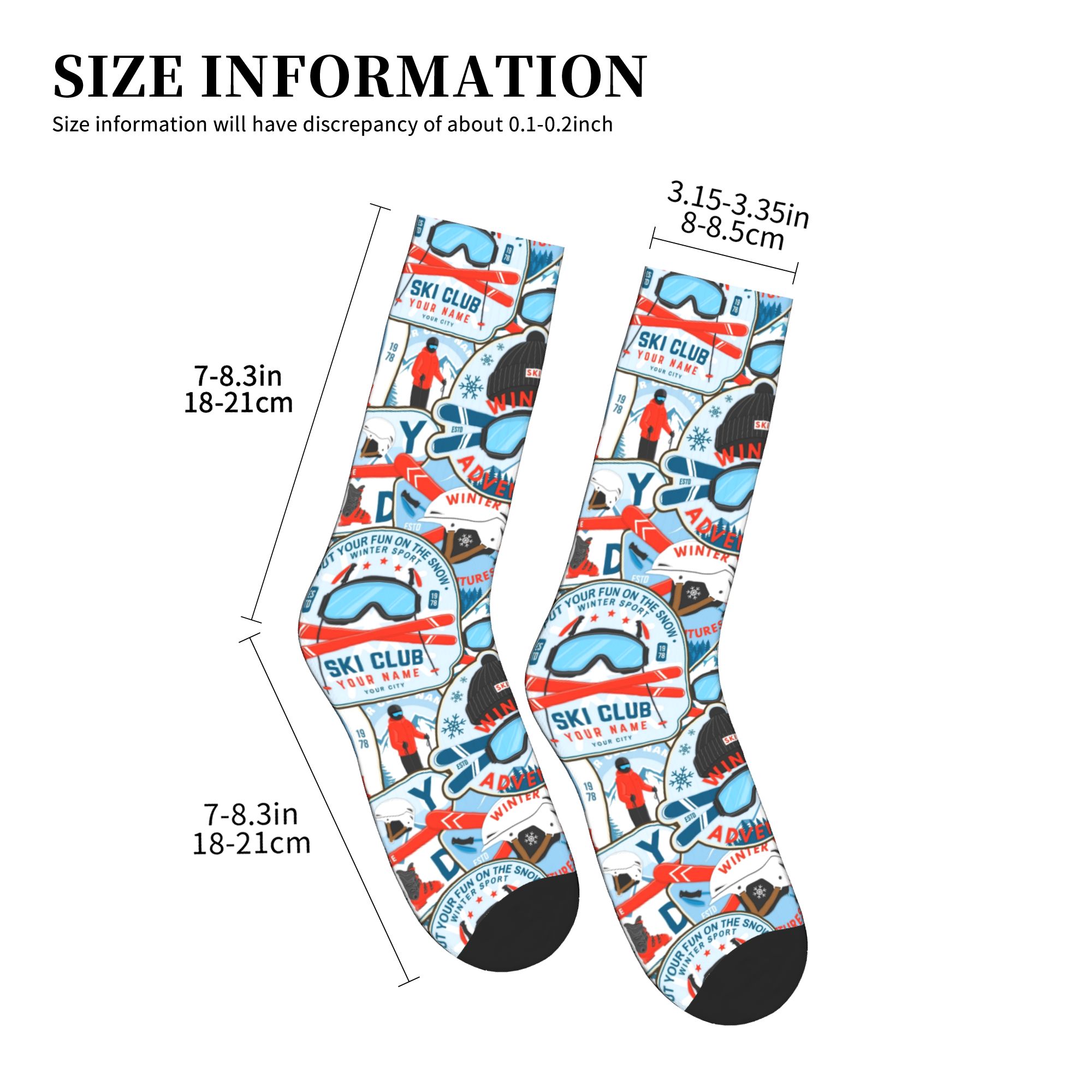 Calzini vintage rosso blu Ski  - Vintage Fashion Women Dresses recensione e prezzo