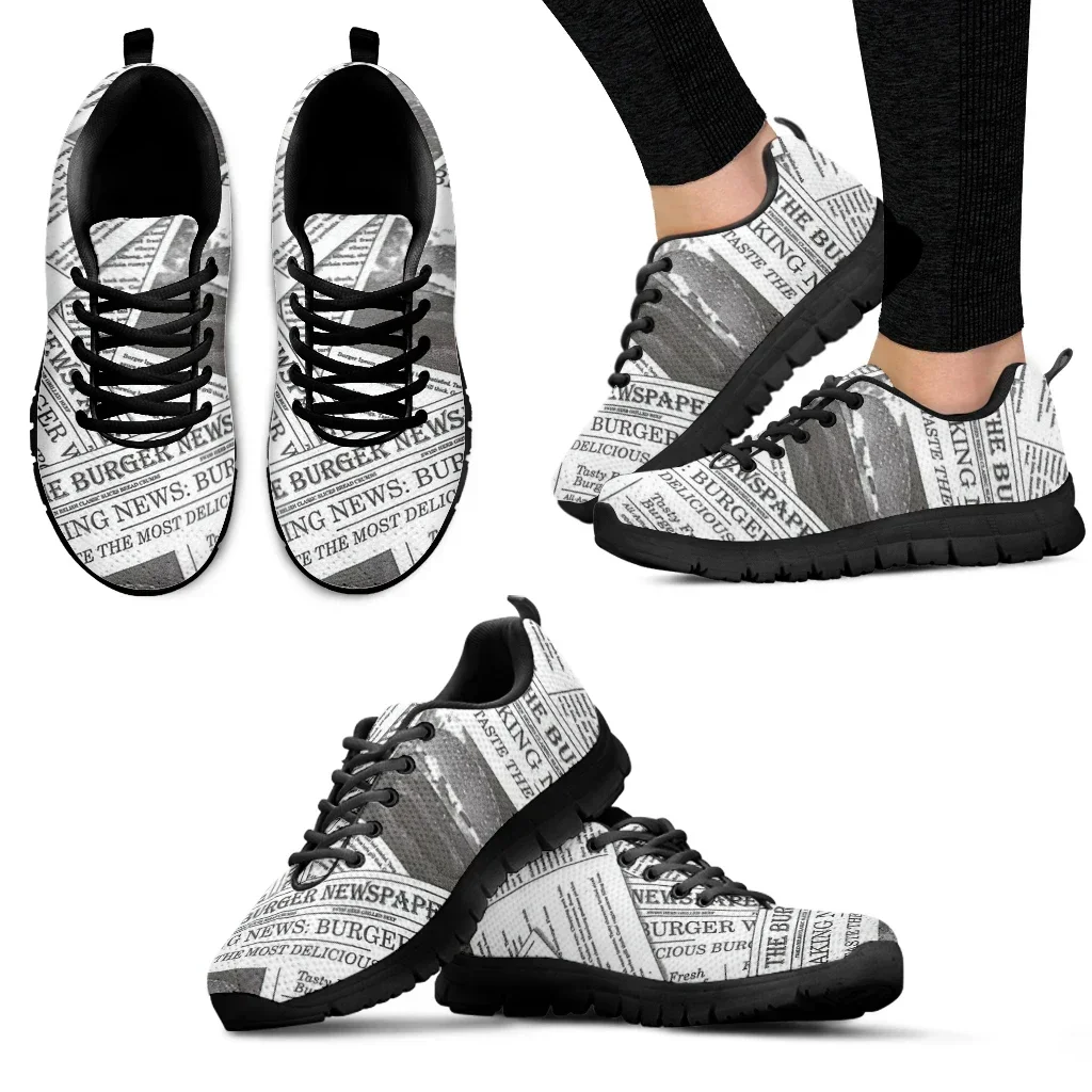 Sneaker Casual da Donna con St - Vintage Fashion Newspaper recensione e prezzo