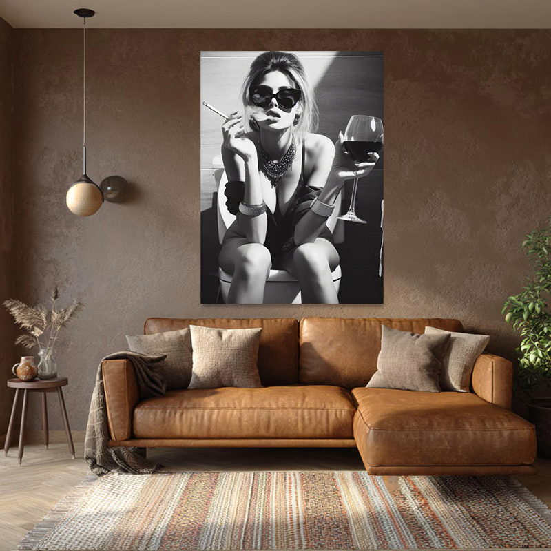 Dipinto su Tela Vintage di Don - Vintage Fashion Newspaper recensione e prezzo
