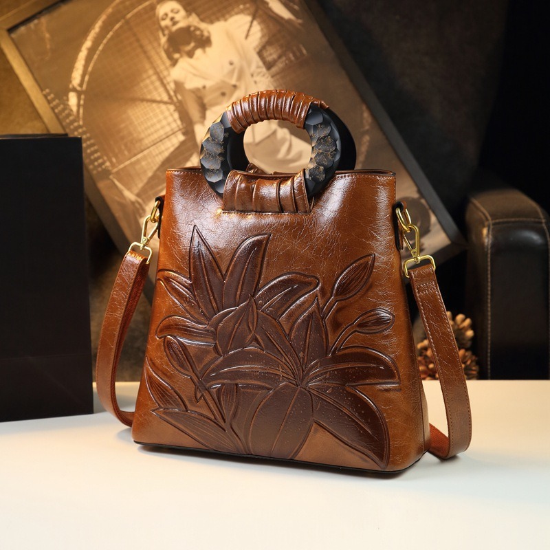 Borsa Donna in Pelle Stile Etn - Vintage Fashion In Chinese recensione e prezzo
