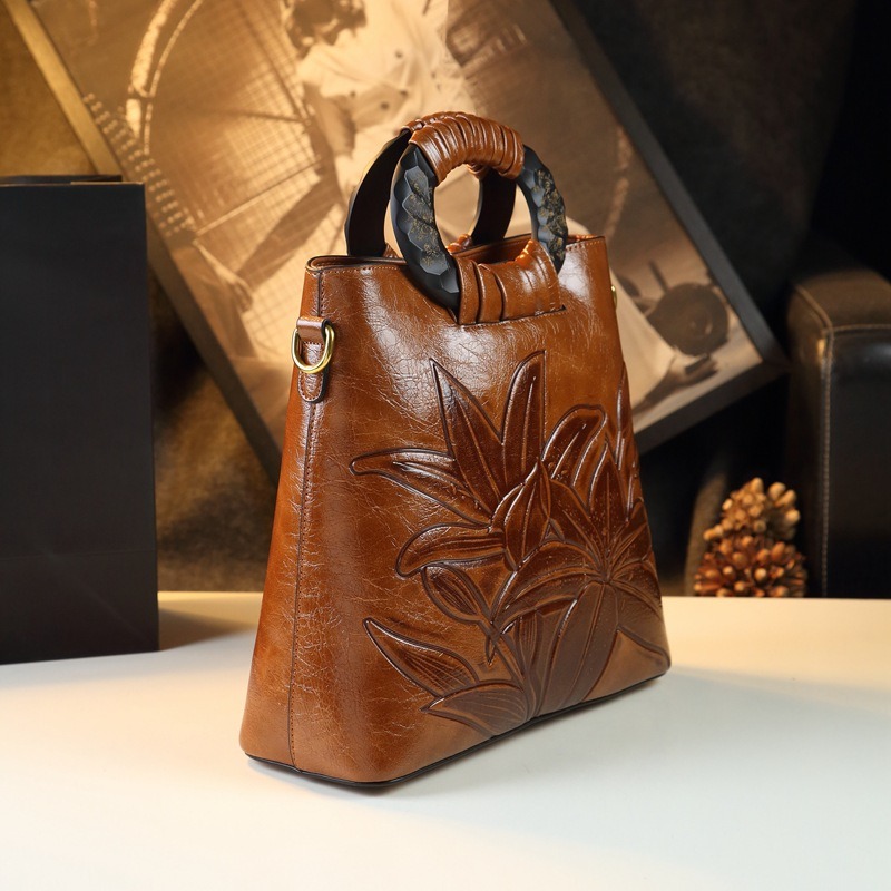 Borsa Donna in Pelle Stile Etn - Vintage Fashion In Chinese recensione e prezzo