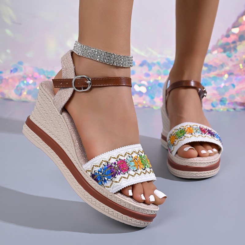 Sandali Donna Estivi Stile Boh - Vintage Fashion Prints recensione e prezzo