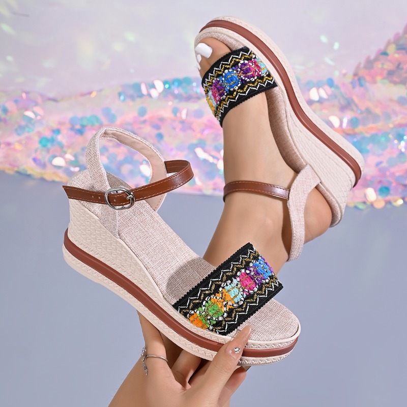 Sandali Donna Estivi Stile Boh - Vintage Fashion Prints recensione e prezzo