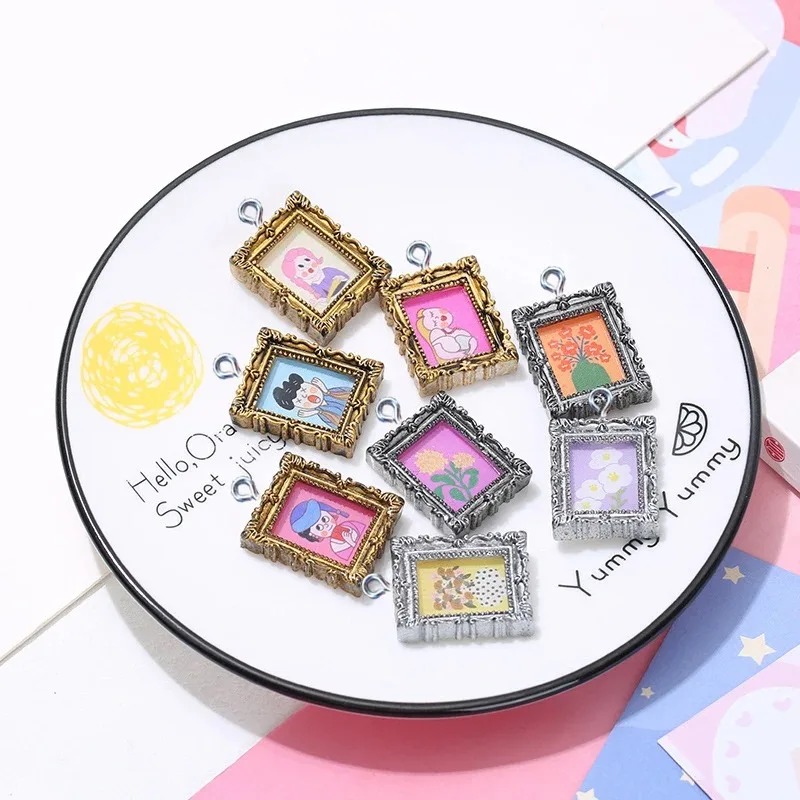 10 Pezzi Cabochon Flatback Vin - Vintage Fashion Photos recensione e prezzo