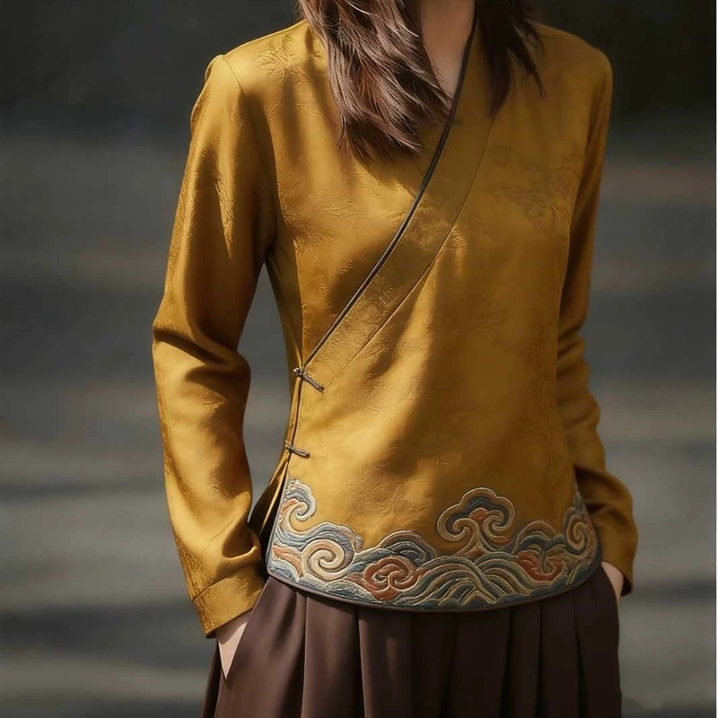 Camicette da donna in stile ci - Vintage Fashion In Chinese recensione e prezzo