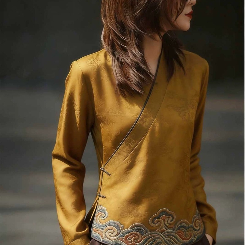 Camicette da donna in stile ci - Vintage Fashion In Chinese recensione e prezzo