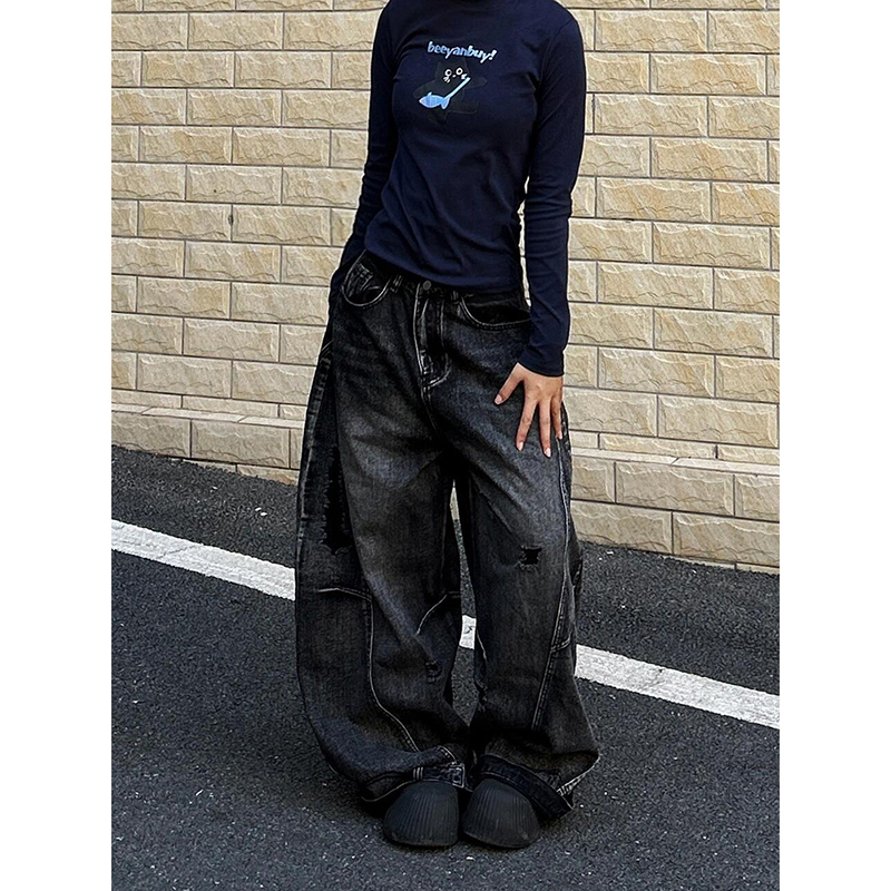 ZHIZOU Donna Tomboy Dark Acade - Mom Jean High Rise recensione e prezzo