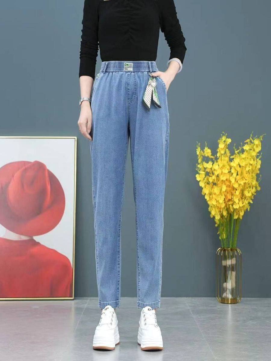 Jeans a Vita Alta a Gamba Drit - Mom Jean High Rise recensione e prezzo
