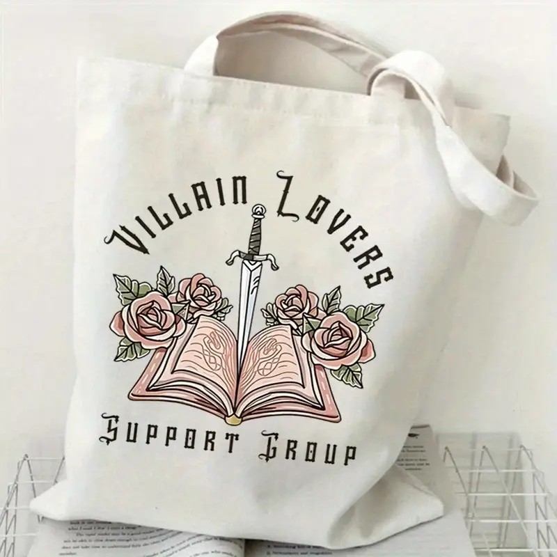 Borsa tote in tela con motivo  - Vintage Fashion Books recensione e prezzo