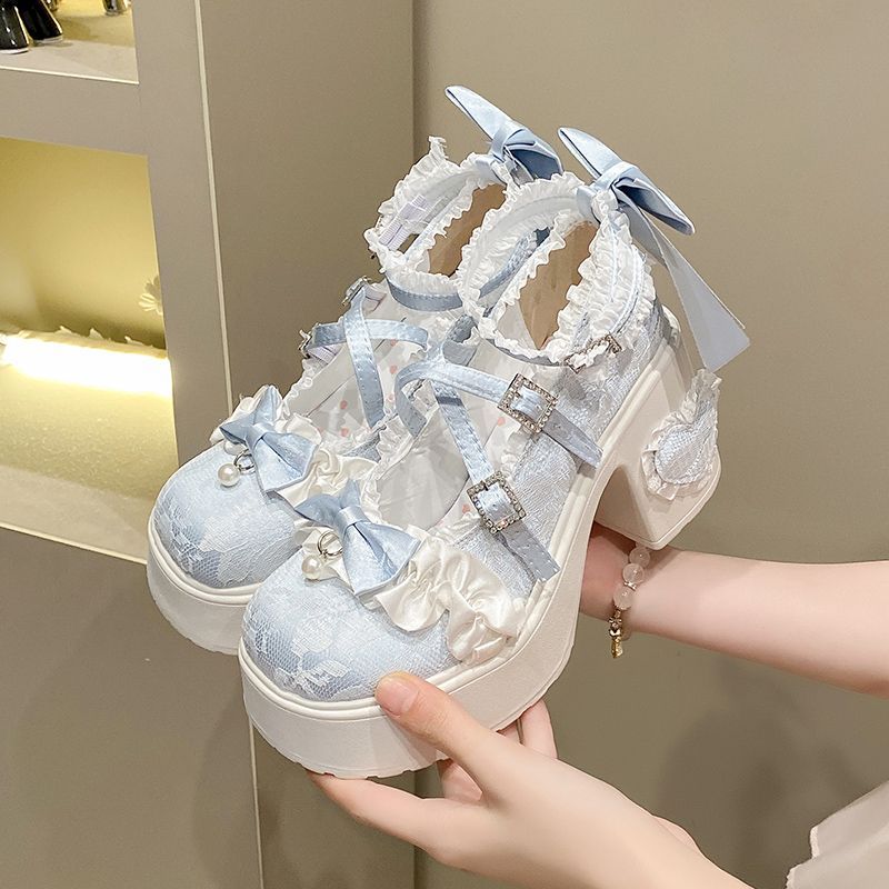 Scarpe Mary Jane con Plateau p - Vintage Fashion Women Dresses recensione e prezzo