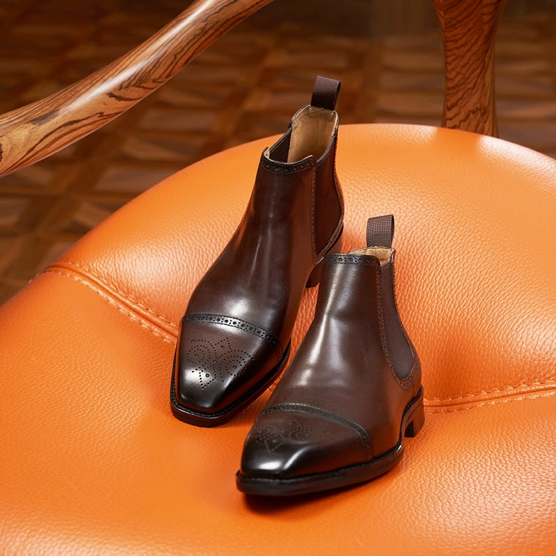 Stivaletti Chelsea da uomo vin - Vintage Fashion Design recensione e prezzo