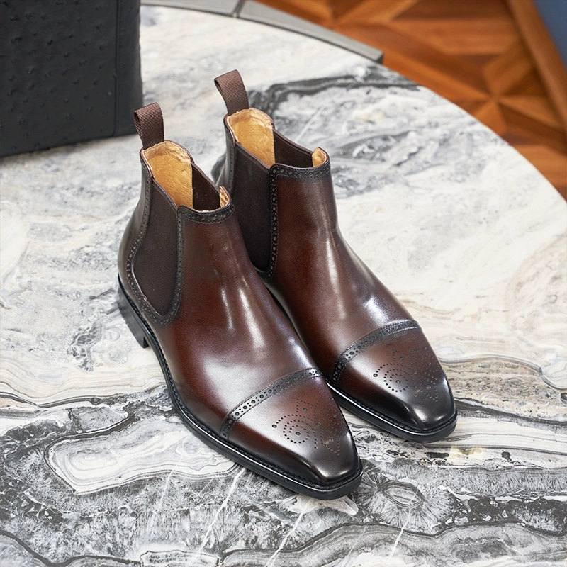 Stivaletti Chelsea da uomo vin - Vintage Fashion Design recensione e prezzo
